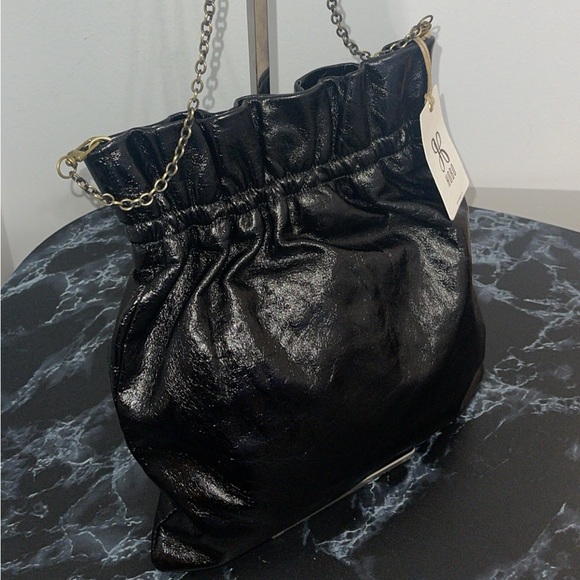 HOBO Handbag Prose Convertible Crossbody Bag Black Genuine Leather AUTHENTIC NEW - Picture 4 of 11